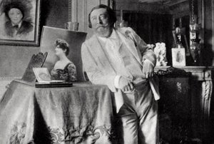 Catulle Mendes francia költő és levélember, 1906 alkotó: Unbekannt