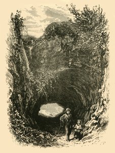 Barlang a Pegwell-öbölben, 1898. alkotó: Unbekannt