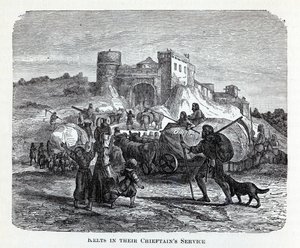 Kelták főnöki szolgálatukban, 1882 alkotó: Unbekannt