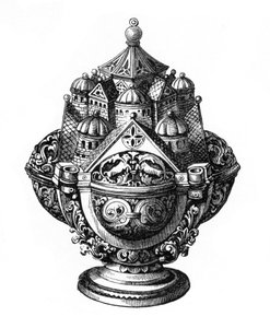 Tömjénező, 11. század, 1870 alkotó: Unbekannt