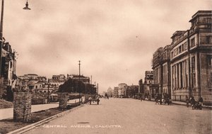 Central Avenue, Calcutta, 1900 alkotó: Unbekannt