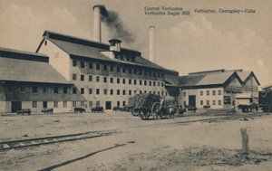 Central Vertientes cukorgyár, Camaguey, Kuba, 1910 alkotó: Unbekannt