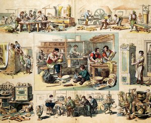 Kerámiaipar, c1870 alkotó: Unbekannt