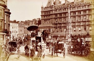 Charing Cross, London, c1900 alkotó: Unbekannt