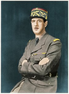 Charles Andre Joseph Marie De Gaulle, 1940 alkotó: Unbekannt