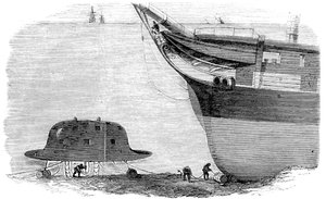 Charles Babbages javasolta egy búvárharang tervét, 1855 alkotó: Unbekannt