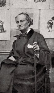 Charles Baudelaire francia költő és művészetkritikus, 1857 alkotó: Unbekannt