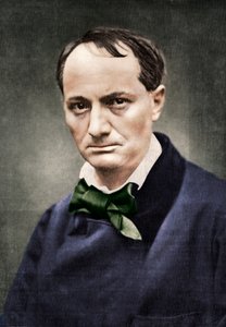 Charles Baudelaire, befolyásos francia költő, kritikus és műfordító, 19. század közepe. alkotó: Unbekannt