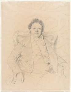 Charles Thévenin, Ingres után, 1800-as évek. alkotó: Unbekannt