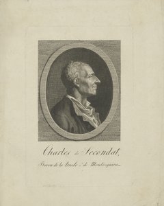 Charles de Secondat, báró de Montesquieu 1689-1755, c. 1795. alkotó: Unbekannt