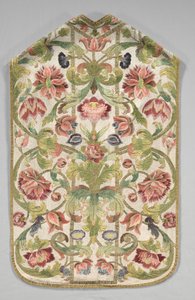 Chasuble, 1700-as évek. alkotó: Unbekannt