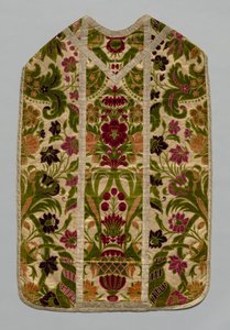 Chasuble, c 1600-1700. alkotó: Unbekannt