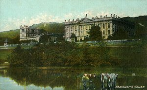 Chatsworth-ház, 19. század vége – 20. század eleje. alkotó: Unbekannt