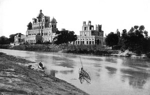 Chattar Manzil palota, Lucknow, India, XX. század alkotó: Unbekannt