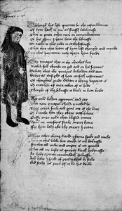 Chaucer képe, 1900 alkotó: Unbekannt