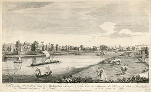 Chiswick-ház, London, 1750 alkotó: Unbekannt