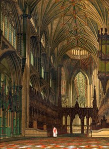 Choir of Ely Cathedral, Cambridgeshire, 19. század alkotó: Unbekannt