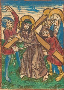 A keresztet hordozó Krisztus c. 1490. alkotó: Unbekannt