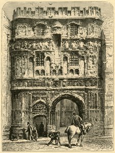 Christ Church Gateway, 1898. alkotó: Unbekannt
