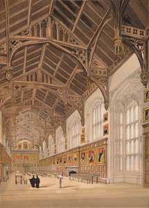 Christ Church Hall Oxford, 1845 alkotó: Unbekannt