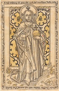Krisztus Salvatore előtt, c. 1470. alkotó: Unbekannt