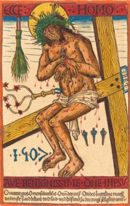 Krisztus mint a fájdalmak embere, 1507. alkotó: Unbekannt