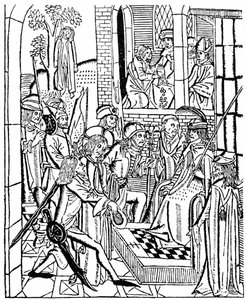 Krisztus Pilátus előtt, 1488 1964 alkotó: Unbekannt