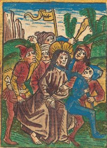 Krisztus vezesse a börtönbe, c. 1490. alkotó: Unbekannt