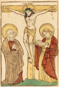 Krisztus a kereszten, 1470-ben vagy előtte. alkotó: Unbekannt