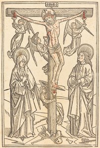 Krisztus a kereszten angyalokkal, 1481. alkotó: Unbekannt