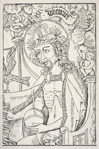 Krisztus félhosszúságban, c. 1480. alkotó: Unbekannt