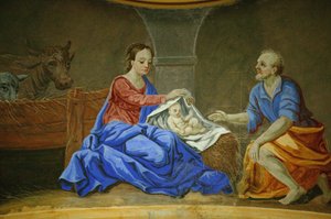 Saint-Nicolas de Veroce templom. Születés Saint Nicolas de Veroce Franciaország alkotó: Unbekannt