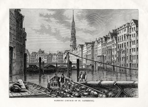 Szent Katalin-templom, Hamburg, Németország, 1879 alkotó: Unbekannt