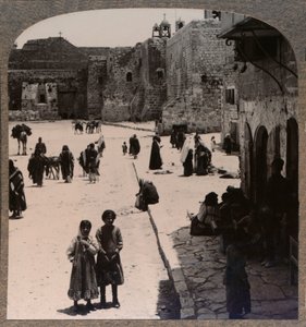 Születés temploma, Betlehem, 1900 körül alkotó: Unbekannt