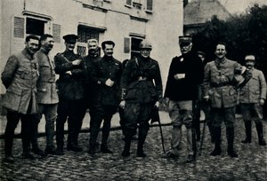 Churchill meglátogatja a somme-i csatateret, 1915, 1945. alkotó: Unbekannt