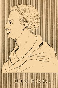Cicero, ie 106-43, 1830. alkotó: Unbekannt