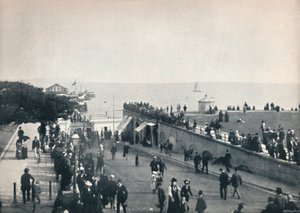 Clacton-On-Sea – A móló megközelítése, 1895 alkotó: Unbekannt