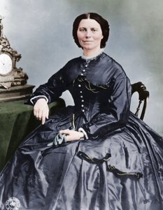 Clara Barton 1821-1912, a Vöröskereszt amerikai szervezetének alapítója alkotó: Unbekannt