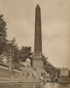 Tizennégyszáz évvel Kleopátra születése előtt kivágott Kleopátras tű, 1935. alkotó: Unbekannt