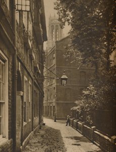 Cliffords Inn: Chancery legrégebbi és egyik legfontosabb fogadója, 1935. alkotó: Unbekannt