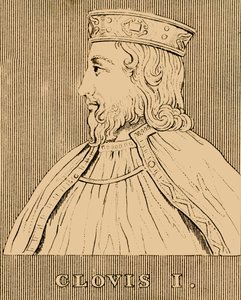 Clovis I, 466-511, 1830. alkotó: Unbekannt