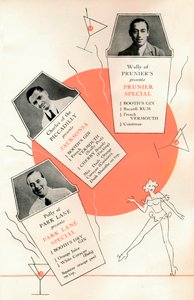 Koktélreceptek, c1935 1935. alkotó: Unbekannt