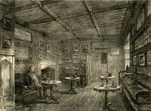 Kávézó a St. Johns Gate-nél, 1872. sz. alkotó: Unbekannt