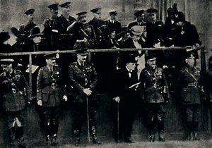 Gyarmati csapatok vonulnak át Londonon, 1919, 1945. alkotó: Unbekannt