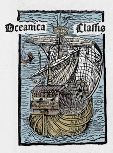 Kolumbusz hajója, A Santa Maria, 1493, 1912 alkotó: Unbekannt