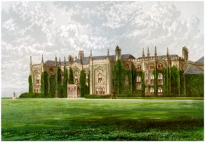Combermere Abbey, Shropshire, Combermere vikomt otthona, 1880 alkotó: Unbekannt