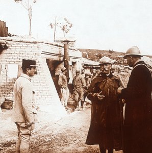 Parancsnokság, Champagne, Észak-Franciaország, c1914-c1918 alkotó: Unbekannt