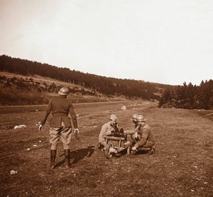 Communications, Genicourt, Észak-Franciaország, c1914-c1918 alkotó: Unbekannt