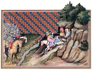 Gloucester grófjának és egy ír főnöknek, Richard II-nek a konferenciája Írországban, 1399, 18 alkotó: Unbekannt