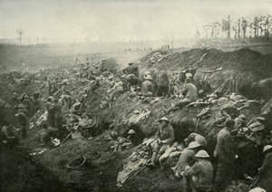 Egy elfoglalt pozíció megszilárdítása, 1919. alkotó: Unbekannt